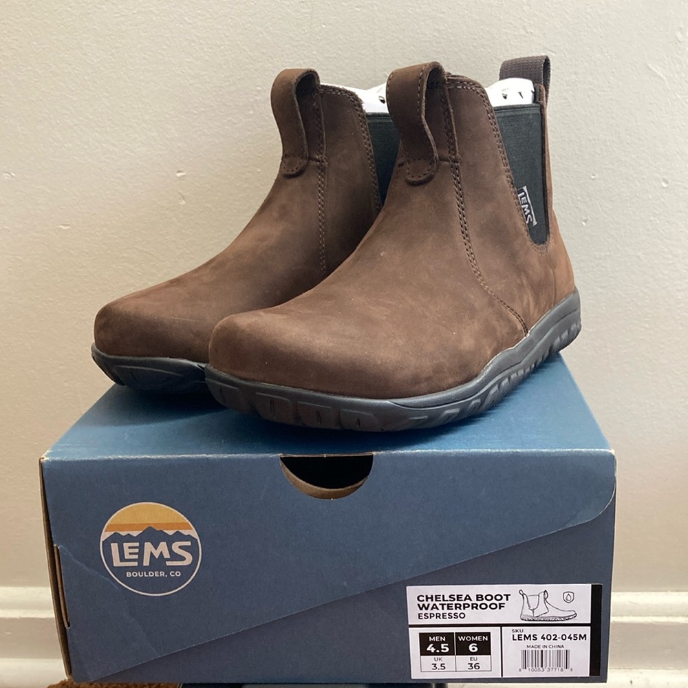 Waterproof Lem’s Brown Chelsea Boots